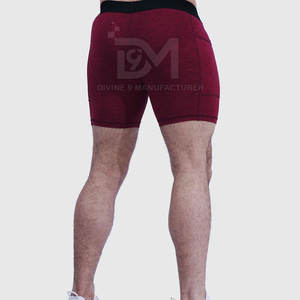 Gym Fitness Workout Clothing <b>Men</b> <b>Shorts</b> With <b>Compression</b> Custom Made Durable Material <b>Men</b> <b>Compression</b> <b>Shorts</b> - Product Image 5