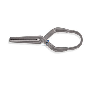 Clip de recipiente de acero inoxidable de grado quirúrgico Altomme 7mm recto Manual de alta precisión estándar temporal confiable - Product Image 2