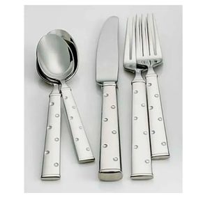 Ensemble de couverts plaqué or vaisselle de table ensemble de couverts vaisselle or acier inoxydable créatif arc-en-ciel noir cadeau argent personnaliser OEM - Product Image 6