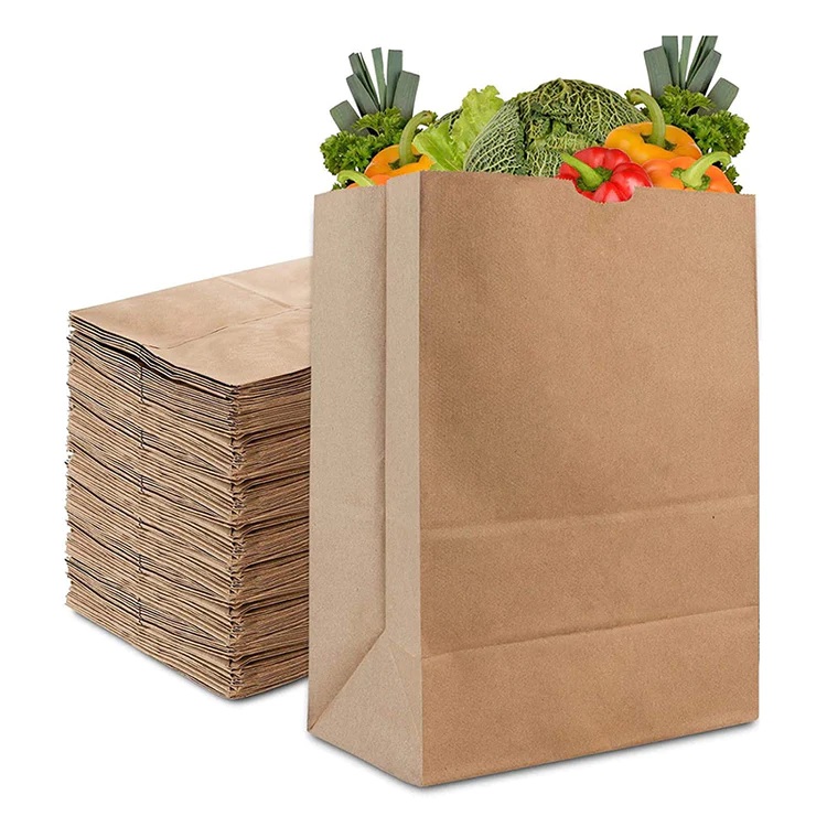 SOS Kraft Paper Bag Shopping Paper Bag Small Paper Bag With Customized Sizes