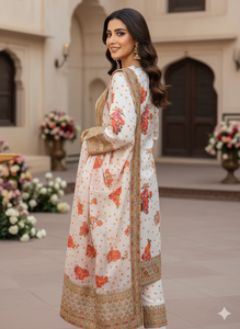 ซูมารีเผยคอลเลกชันอนาร์กาลีสุดหรู ผ้าไหมผสมปักลายประณีต ลายพิมพ์เหนือกาลเวลาอย่างสง่างาม - Product Image 2