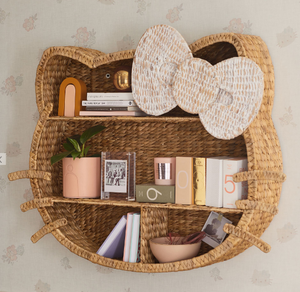 Decorative <b>Wall</b> <b>Shelf</b> for Children's Rooms with Anniversary Pattern Made in Vietnam From Sisu - Product Image 2