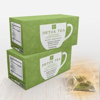 Thé minceur aux herbes à marque privée pour adultes - Sachets de thé détoxifiant à faible teneur en glucides et sans sucre pour la perte de poids