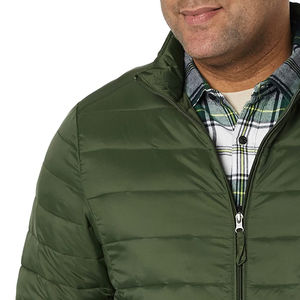 Chaqueta Acolchada Personalizada con Logotipo y Diseño para Hombre, Proveedor Directo de Fábrica, Chaquetas Acolchadas para Hombre Hechas con Tela Suave, Servicio OEM - Product Image 4
