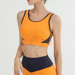 High Quality Stretchable Breathable Top Trending Sports Bra Fitness Women <b>Padded</b> Sport Bra - Product Image 4