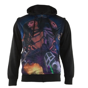 Sudadera con Capucha Personalizada de Alta Calidad para Hombre, Mezcla de Algodón y Poliéster, Cierre Duradero, Secado Rápido, Sublimación 3D con Impresión Completa - Product Image 3