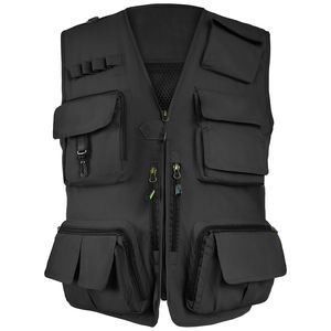 Gilet de pêche de qualité supérieure pour hommes, ceinture ajustable, respirant et doux pour la peau, gilet de pêche vierge pour hommes - Product Image 5