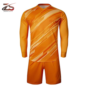 Conjunto de uniformes de fútbol de poliéster 100% logotipo personalizado y Coler de Pakistán - Product Image 2
