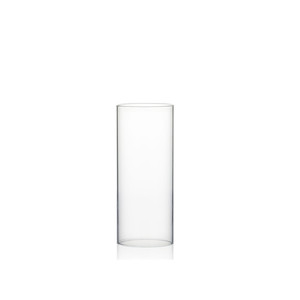HST0306 - Abat-jour transparent pour bougie Hurricane, tube cheminée [sans fond] - 3 x 6 - Product Image 1
