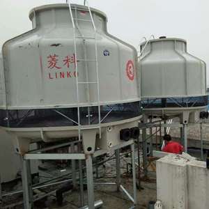 Tour <span class=keywords><strong>de</strong></span> refroidissement ronde en PRF 50 tonnes <span class=keywords><strong>de</strong></span> marque Linko avec moteur pour refroidisseur <span class=keywords><strong>de</strong></span> climatisation à contre-courant et refroidissement à <span class=keywords><strong>eau</strong></span> industriel - Product Image 5