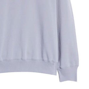 Men's 100% Cotton Sweatshirt <b>Thick</b> <b>Fleece</b> Hoodie Custom Logo Embroidered Long Sleeves Thermal Winter Sweatshirts OEM Service - Product Image 6