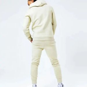 Ensemble de deux pièces en tissu respirant personnalisé, survêtement de sérigraphie délavé à l'acide pour hommes, nouvel arrivage - Product Image 4