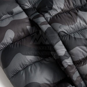2025 100% Polyester bulle hiver veste pour hommes tenue décontracté surdimensionné hommes bulle hiver veste à vendre - Product Image 6