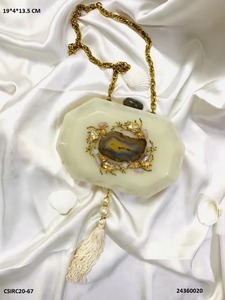 Gran oferta, bolso de mano de resina, piedra para mujer, ropa de fiesta, embrague de noche, aspecto de mármol, uso de regalo disponible en exportación al por mayor - Product Image 5