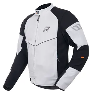 Homme/Femme Airgobi Blanc 2.0 Moto Touring/Enduro Textile Cordura 3 Couches Imperméable Hors Route Aventure Veste/Chaqueta, CE - Product Image 1