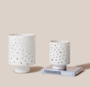 Diseño de grabado con recubrimiento de polvo blanco, huracán hecho a mano para decoración del hogar, decoración de boda, decoración de eventos, Navidad - Product Image 4