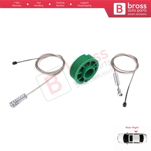 ชุดซ่อมมอเตอร์กระจกไฟฟ้า BWR5210 สำหรับประตูหลังขวา รุ่น A4 S4 RS4 B5 8D 8D2 8D5 ปี 1994-2002 แบบ 4/5 ประตู รหัส 8D0839462 - Product Image 5