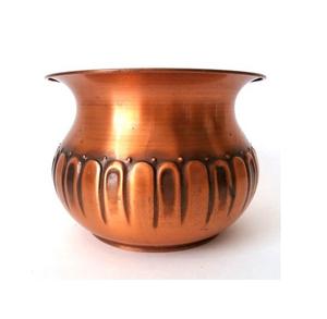 Lot de 3 jardinières en cuivre pur de qualité supérieure avec des bracelets à la mode au design classique au prix - Product Image 6