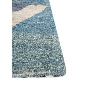 Alfombra de Lana y Seda Anudada a Mano Freedom Manchaha Azul, Rectangular 9x12, Diseño Abstracto de Rompecabezas para Pasillo, Uso Doméstico para Adolescentes - Lub-68 - Product Image 4