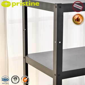 MIT Housewares Meilleure vente OEM Étagères métalliques modernes à 3 niveaux Organisateur de rangement ménager DIY Montage en coin pour salle de bain - Product Image 5