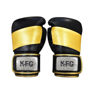 Nouveaux gants de boxe en cuir, mousse haute densité, évacuation de l'humidité, fermeture à boucle, design durable pour débutants et professionnels - Product Image 4
