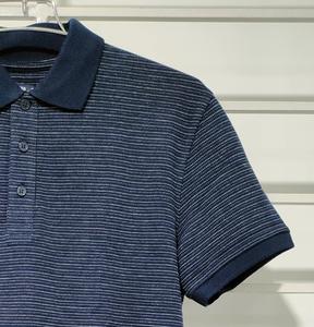 Nouvelle collection de coton de haute qualité pour hommes pour POLO pour l'été léger et respirant motif solide teint en fil personnalisé - Product Image 3