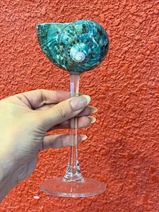 Tasse de conque faite à la main Martini coquille verre à vin conque coquille gobelet 2025 coquilles créatives artisanat saint valentin cadeau faveurs de mariage - Product Image 4