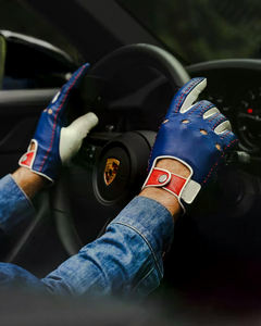 Gants de conduite antidérapants personnalisés en cuir véritable Conception antidérapante confortable et de vente chaude - Product Image 5