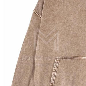 Best Price Trendy Acid <b>Wash</b> Hoodies Fashion High Manufacturer Plain Dyed <b>for</b> Winter Season Online <b>Sale</b> - Product Image 3