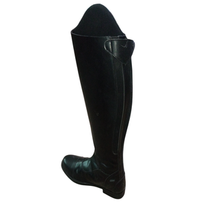 Botte d'équitation occidentale avec fermeture éclair YKK et semelle en TPR en cuir véritable confortable et durable - Product Image 1