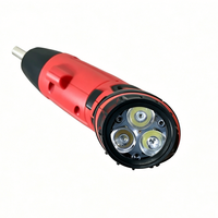 Mini visseuse à batterie 3 Nm, design rotatif à un bouton, poignée ergonomique en caoutchouc, outil pour l'installation domestique et le bricolage