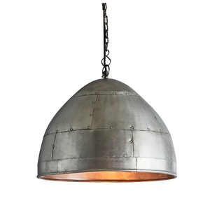 Lampe pendante galvanisée de style vintage Lampe rustique décorative en métal pour l'éclairage décoratif - Product Image 6