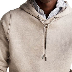 Meilleure vente sweats à capuche d'hiver décontractés pour hommes 100% coton nouveau design solide poche teint en couleur unie bas quantité minimale de commande prix de gros fabriqué au Pakistan - Product Image 2