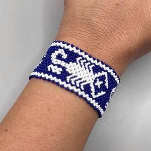 Bracelet manchette en perles faites à la main-Manchette pour femmes et filles - Product Image 3