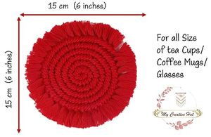 Nouvelle arrivée caboteur macramé en coton avec tissage en spirale et structure douce idéal pour un décor fonctionnel ou des touches faites à la main - Product Image 2