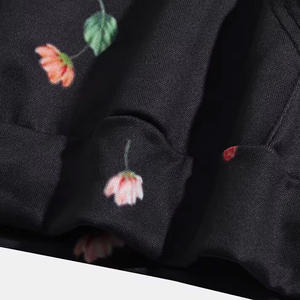 Sudaderas con capucha de invierno para hombre de proveedor directo de fábrica 100% algodón bordado Technics patrón impreso liso teñido - Product Image 6