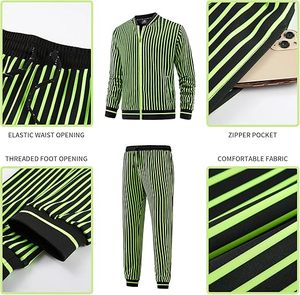 Ensemble de jogging en molleton de coton 100% à fermeture à glissière intégrale pour homme Survêtement à capuche S-3XL Ensemble 2 pièces - Product Image 4