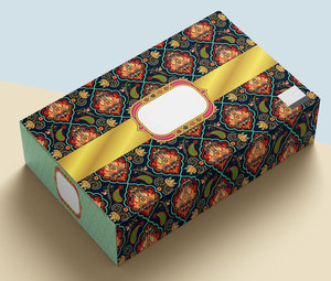 Caja de embalaje de chocolate elegante Caja de regalo de boda de embalaje de alimentos para invitados Cajas de embalaje de regalo dulce de papel popular - Product Image 4