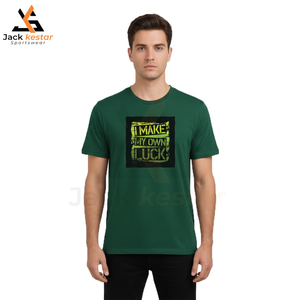 T-shirt à manches courtes personnalisé pour homme 100% coton tricoté Coupe ample OEM Sublimation Fabrication directe Respirant Séchage rapide - Product Image 3