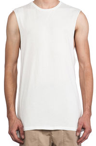 Fitness <b>Slim</b> <b>Fit</b> Sleeveless Gym T-<b>Shirt</b> for Men <b>White</b> Muscle Tee Vest Sleeveless T-<b>Shirt</b> Low Cut Cotton Sleeveless Gym T-<b>ShirtS</b> - Product Image 3