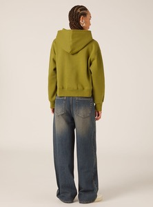 เสื้อฮู้ดดี้ทรงบ็อกซี่พิมพ์ลายฤดูหนาวแบบกำหนดเอง เป็นมิตรกับสิ่งแวดล้อม ป้องกันรอยยับ สำหรับผู้หญิง ผ้าฝ้าย 100% ผู้ผลิต ODM โลโก้ด้านหน้า สำหรับออกกำลังกาย แฟชั่นลำลอง - Product Image 5