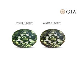 Piedra Preciosa Suelta de Alejandrita de 3.30 Quilates, Granate Verde Facetado en Forma de Pera, Creado en Laboratorio, Opciones de Tratamiento Térmico que Incluyen Ópalo, Zafiro, Citrino - 8mm 6mm - Product Image 3