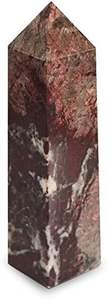 Obélisque rouge poli vintage, obélisque classique en marbre rouge, obélisques en marbre de pierre - Product Image 5