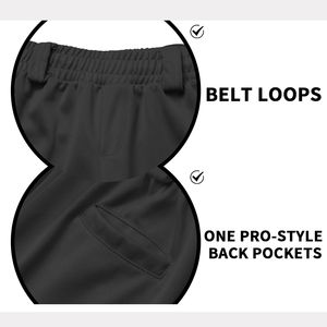 Pantalons de baseball personnalisés respirants et à séchage rapide de haute qualité, légers et confortables, unisexes, 100% polyester - Product Image 6