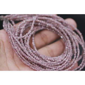 Perle de diamant naturel rose de 2-3 mm, diamant brut non taillé avec certificat IGI, excellente et bonne taille pour la fabrication de bijoux - Product Image 5