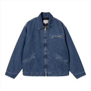 Manteaux en sergé 100% coton personnalisé pour hommes, vente en gros de haute qualité Logo personnalisé veste de travail pour homme - Product Image 1