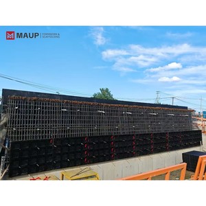 Sistema de Encofrado Reutilizable MAUP de Plástico ABS para Muros de Contención, Cimentaciones, Sótanos y Construcción Residencial - Product Image 6