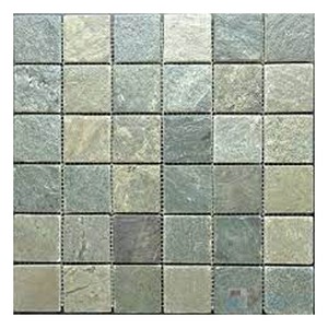 Hermosas Baldosas de Mosaico de Pizarra Natural Verde Zeera para Cocinas, Baños y Espacios Exteriores - Product Image 1