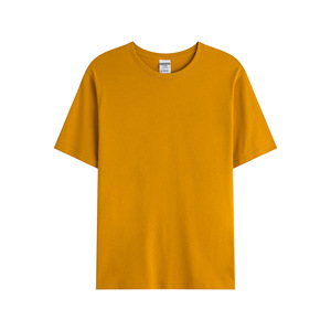 Camiseta de Algodón de 190g para Hombre, Color Sólido, Cuello Redondo, Manga Corta, Personalizable al por Mayor con Impresión, Bordado y Cambios de Etiqueta - Product Image 4