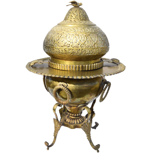 Stylish Islamic Bakhoor <b>Incense</b> <b>Burner</b> (Metal) Eco-friendly & 100% Natural Religious Home Fragrance & Cultural Decoration - Product Image 3